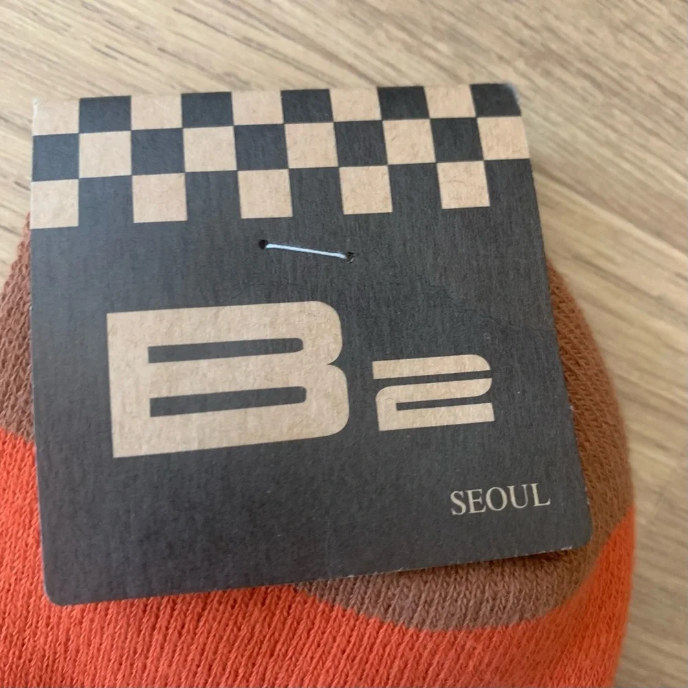 striped thick socks from Korea